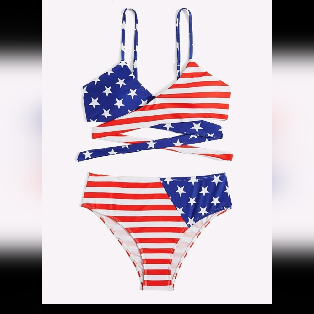 Patriotic Bathing Suit 4th of July